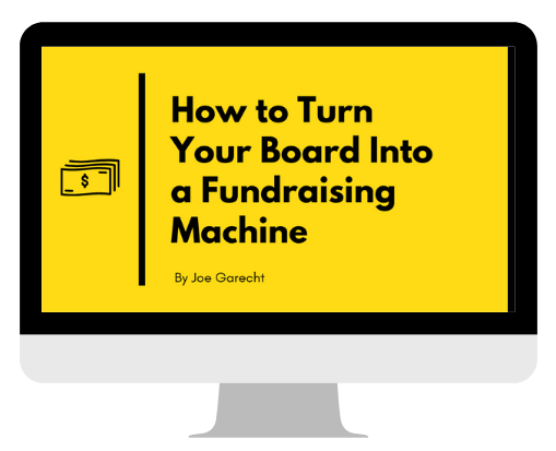 Turn Your Board Into a Fundraising Machine